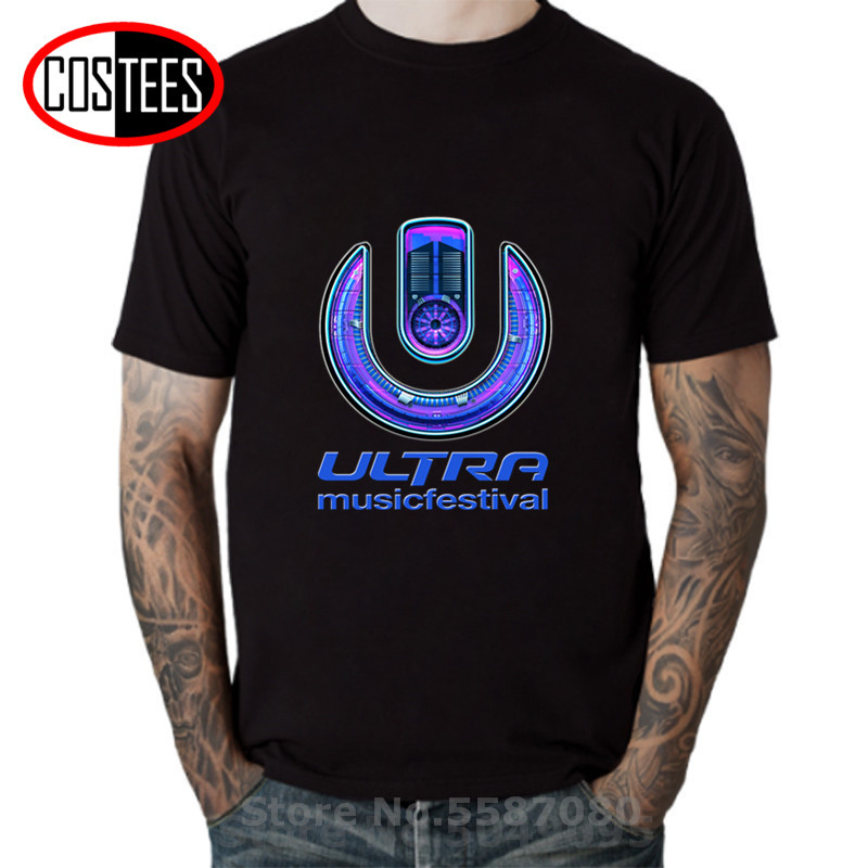 Summer Clothing Online Shopping - メンズ3Dシャツ ULTRA MUSIC FESTIVAL Tシャツ オンラインショッピング