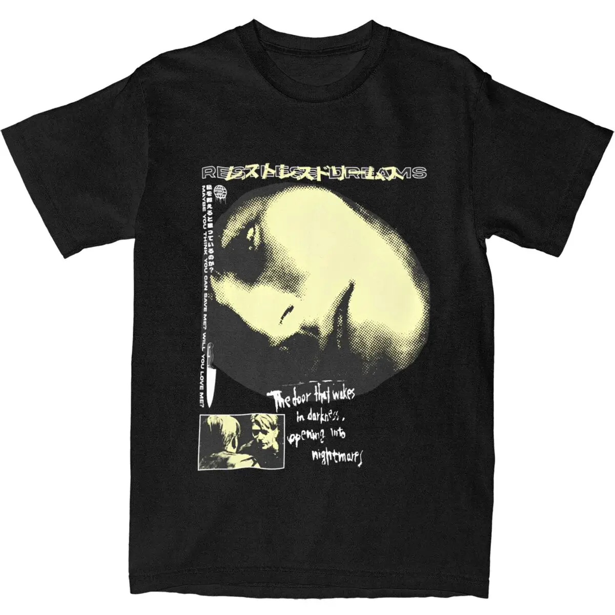 Summer Hill Clothing - サイレントヒル 2 Tシャツホラービデオゲーム原宿 Tシャツ半袖クラシックトップスビーチコットン O ネック特大服