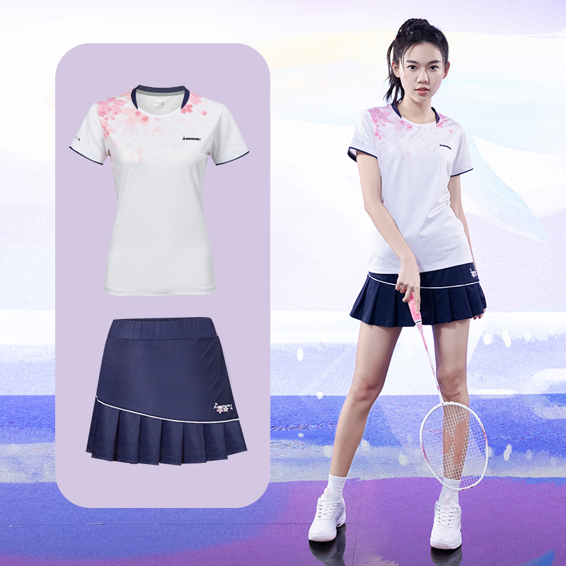 Summer Light Clothing - Kawasaki オリジナル女性のバドミントンスーツスポーツ通気性と吸汗性夏バドミントン服女性