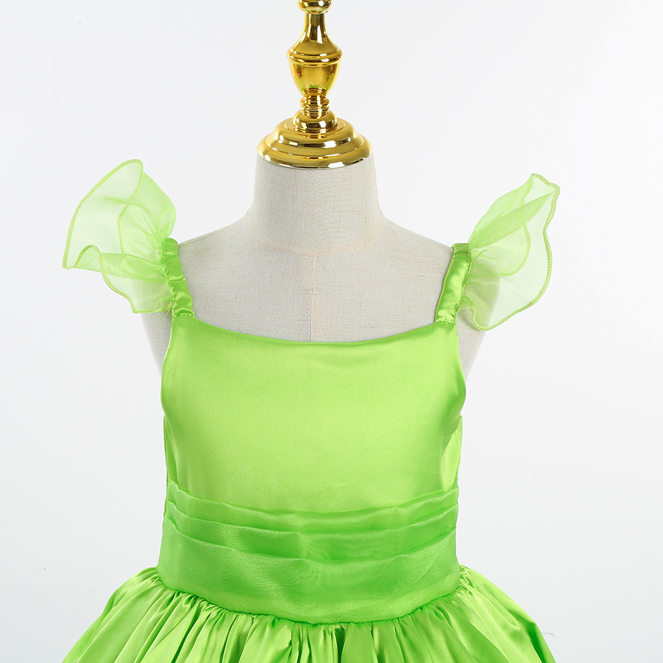 女の子の花の妖精ドレスアップ子供プリンセスドレス羽ハロウィン - Summer Clothing For Kids Girls のレビューと価格
