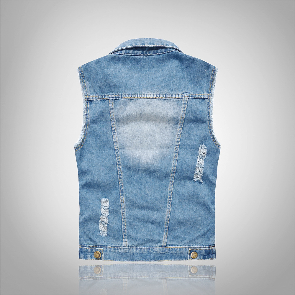 トレンディなバイク用メンズウェア：ライトブルーデニムジャケッ - Summer Light Clothing のレビューと価格