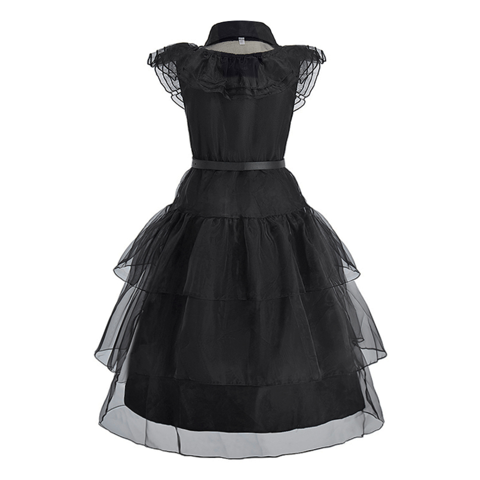 女の子の衣装子供コスプレ黒魔女プリンセスドレス子供ページェン - Summer Clothing For Kids Girls のレビューと価格