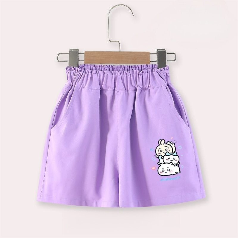 アニメ漫画かわいいちいかわ子供服ショートパンツ夏用バドウエス - Summer Light Clothing のレビューと価格