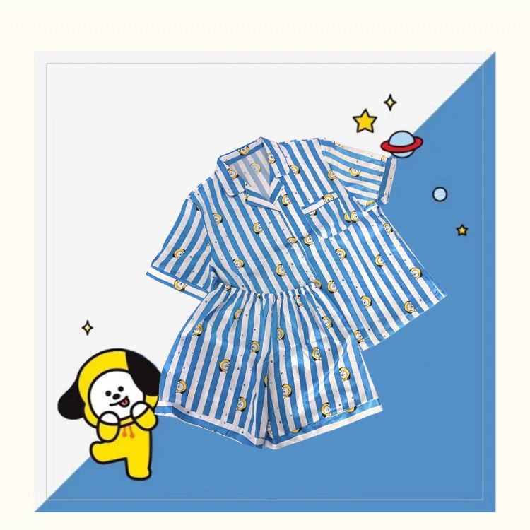 BT21 ユニセックスサマーセット半袖Tシャツ＆ショートパン - Summer Clothing Holiday のレビューと価格