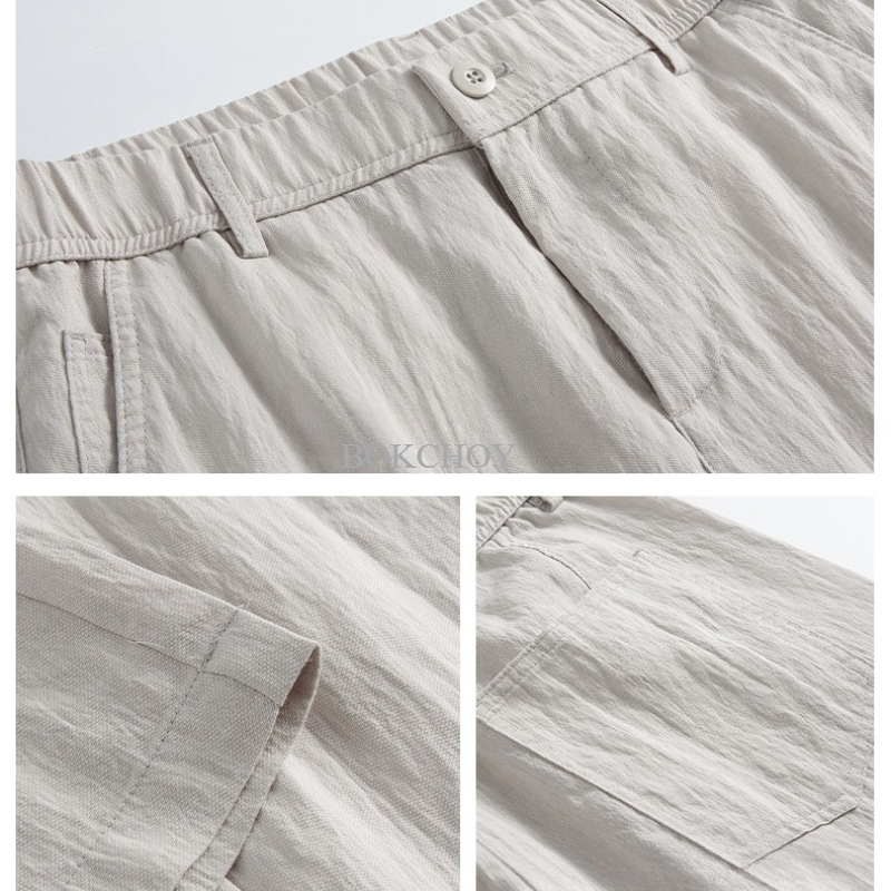 2026 春夏の新薄型リヨセル通気性リネンカジュアルパンツ男 - Summer Clothing Men Linen のレビューと価格