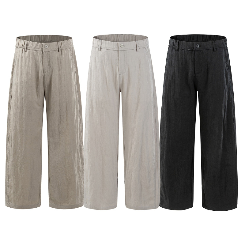 2026 春夏の新薄型リヨセル通気性リネンカジュアルパンツ男 - Summer Clothing Men Linen のレビューと価格