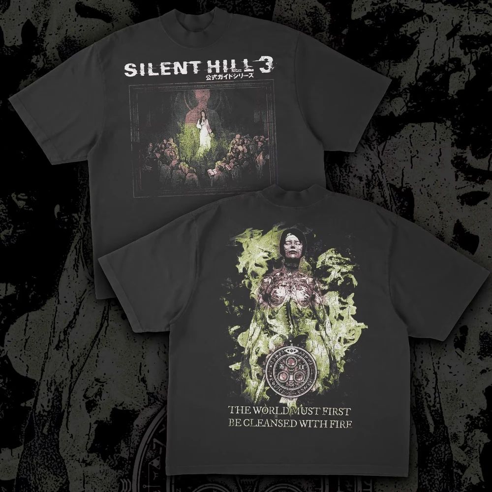 クラシックゲームサイレントヒル 4 Tシャツ夏カジュアルコッ - Summer Hill Clothing のレビューと価格