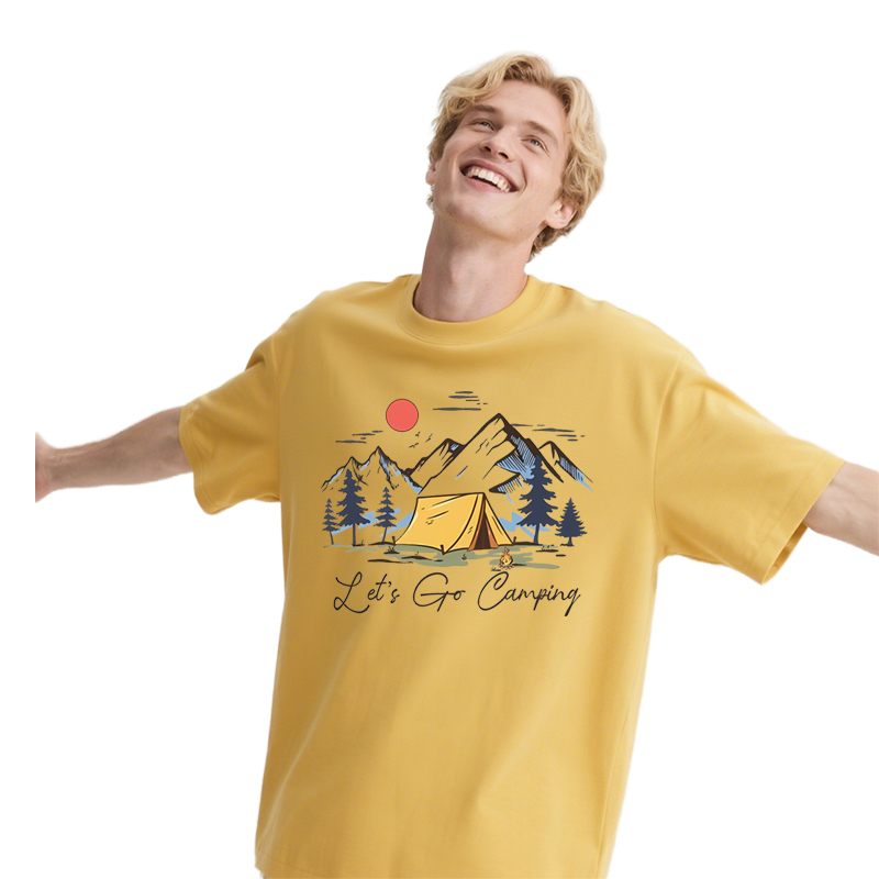 夏キャンプ用DTF衣類 ホットスタンピングDIY メンズ＆レ - Summer Clothing Pictures のレビューと価格
