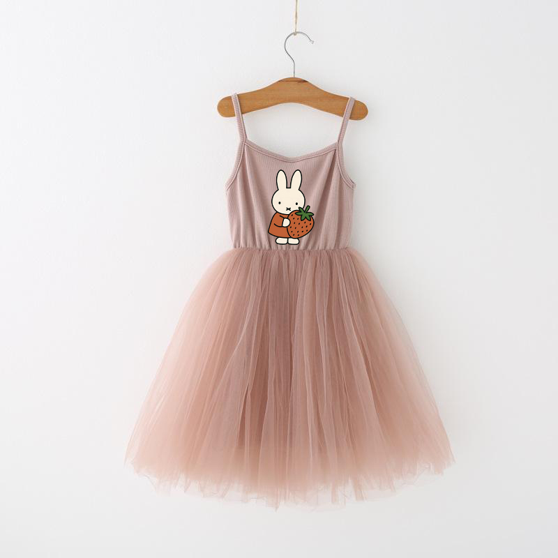 ミッフィー子供スパゲッティストラップドレス少女漫画かわいいフ - Summer Clothing Baby Girl のレビューと価格