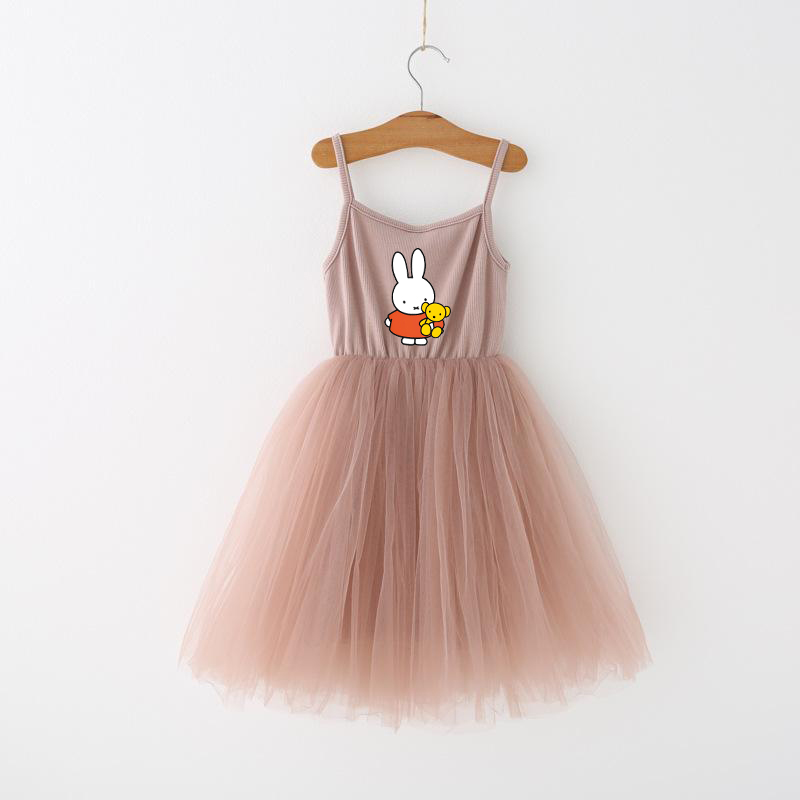 ミッフィー子供スパゲッティストラップドレス少女漫画かわいいフ - Summer Clothing Baby Girl のレビューと価格