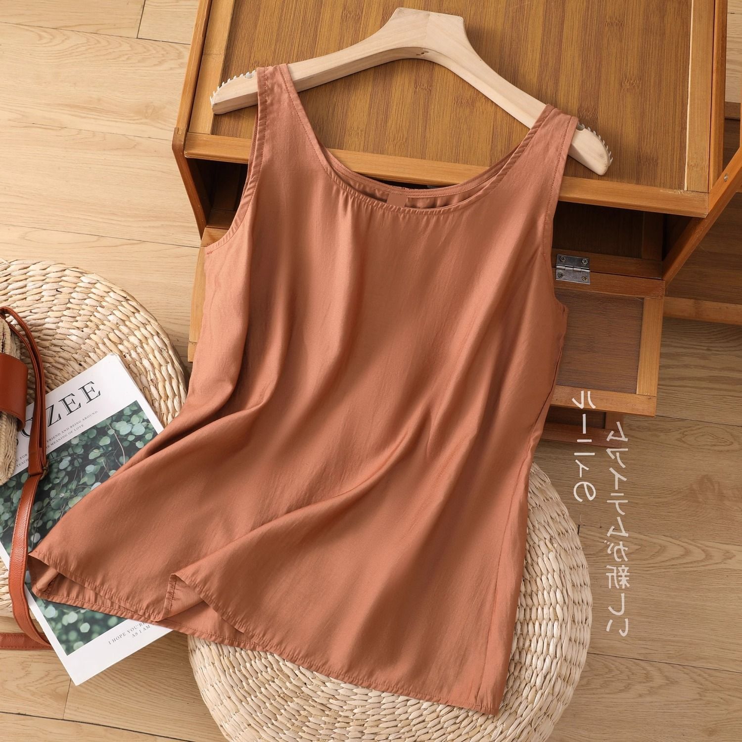 プラスサイズの女性の夏用無地婦人服ノースリーブルーズオフィス - Summer Clothing Linen のレビューと価格