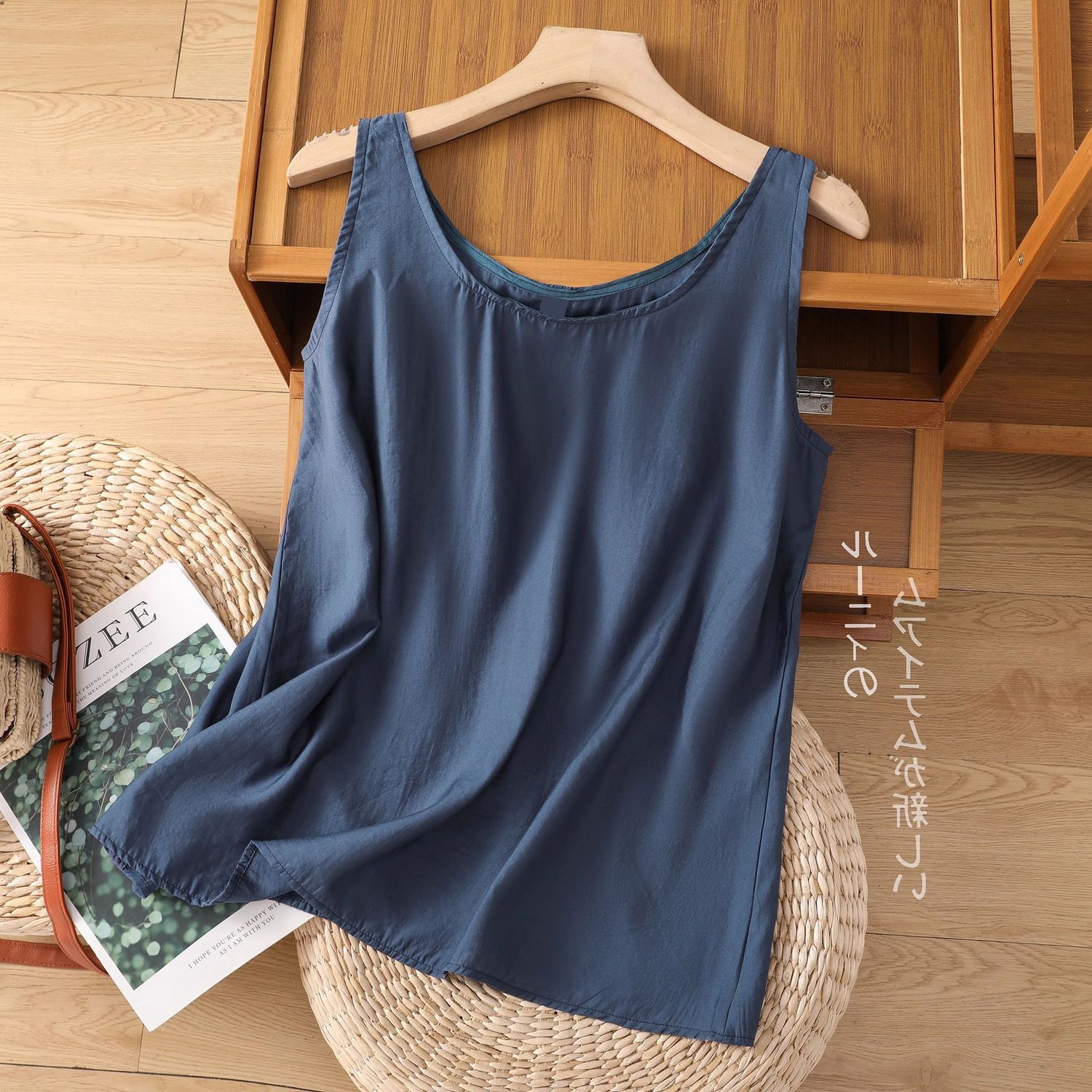プラスサイズの女性の夏用無地婦人服ノースリーブルーズオフィス - Summer Clothing Linen のレビューと価格