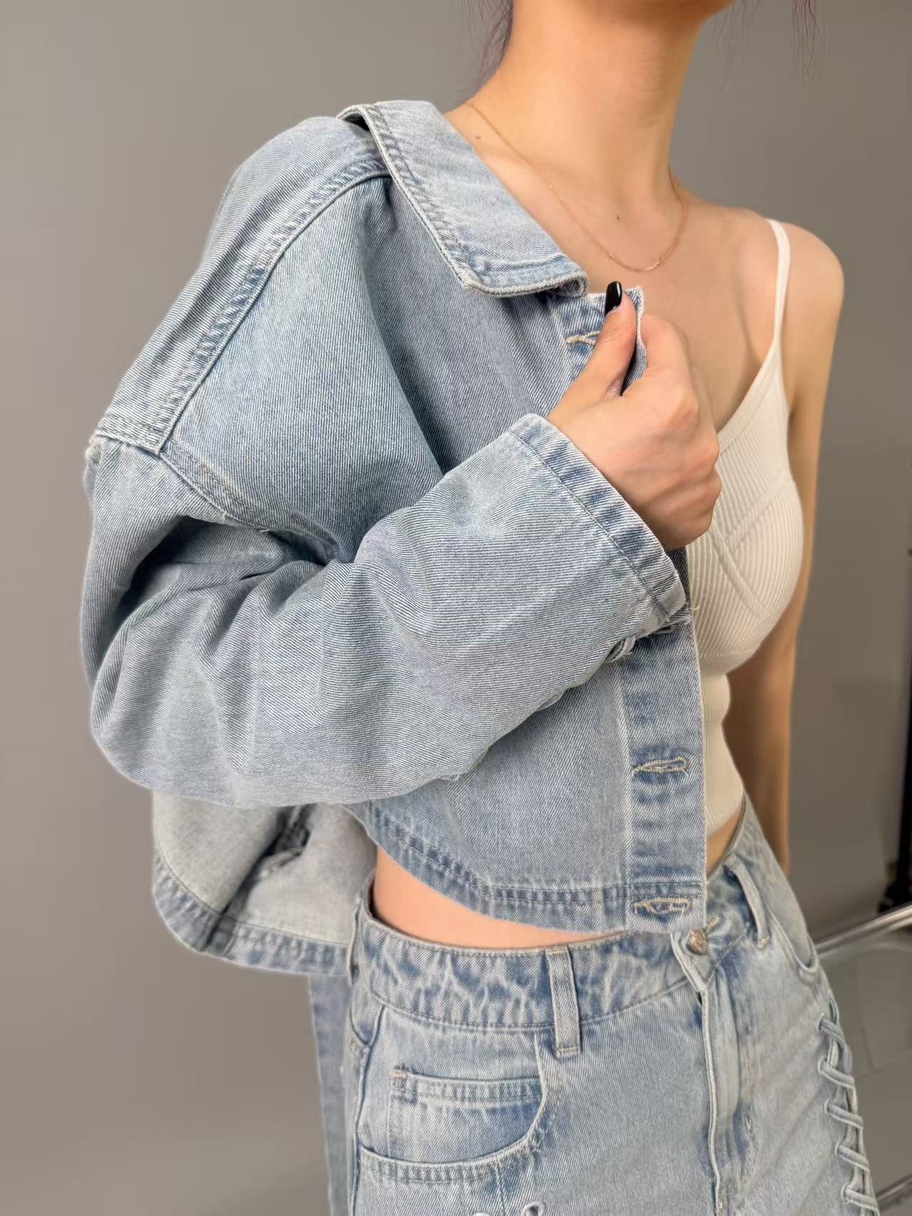 2025 韓国和風マルチ要素デザイン高品質衣類東大門韓国デニ - Quality Summer Clothing のレビューと価格