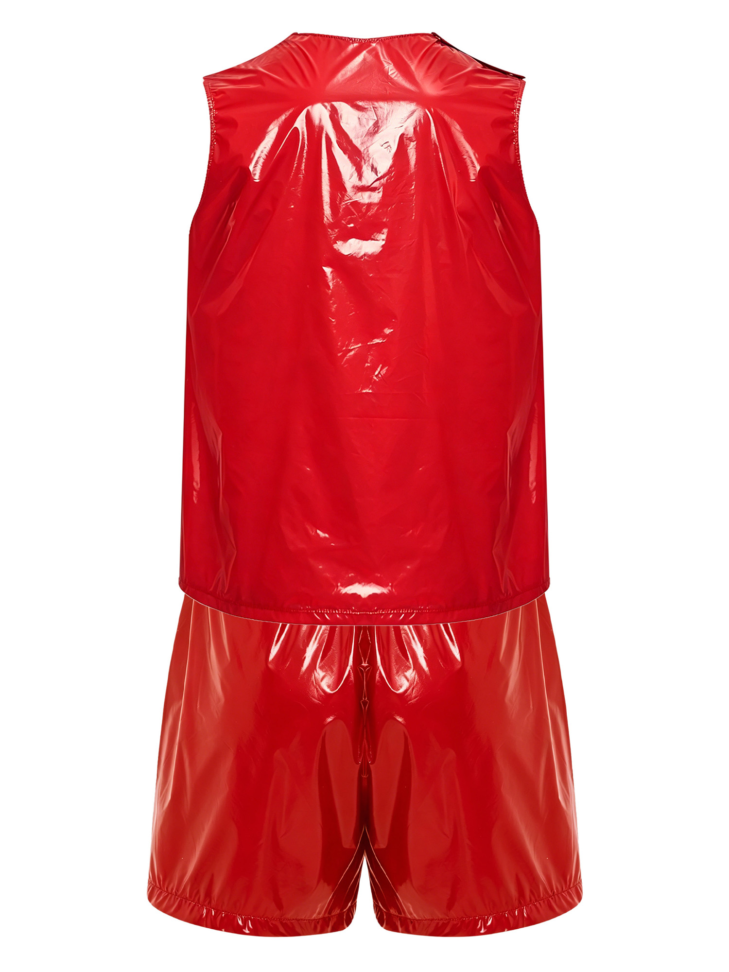 男性用防水汗止め2ピースセット タンクトップとサイドボタンボ - Summer Clothing Us のレビューと価格