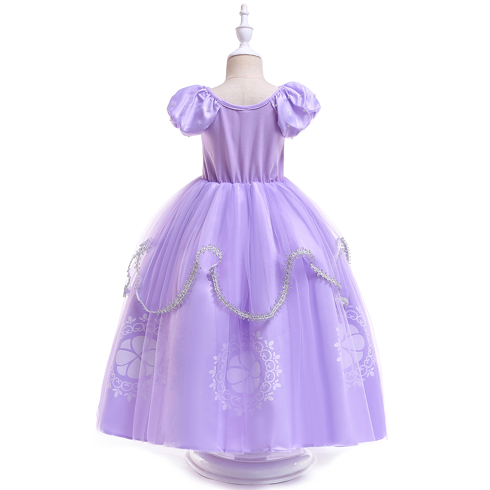 夏ソフィー女の子ドレス子供の日のパフォーマンス誕生日プリンセ - Summer Clothing For Kids Girls のレビューと価格