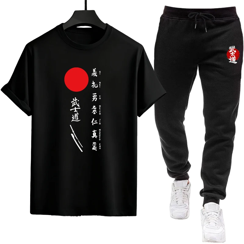 メンズトラックスーツプリントカジュアル半袖アウトドアスポーツ - Quality Summer Clothing のレビューと価格