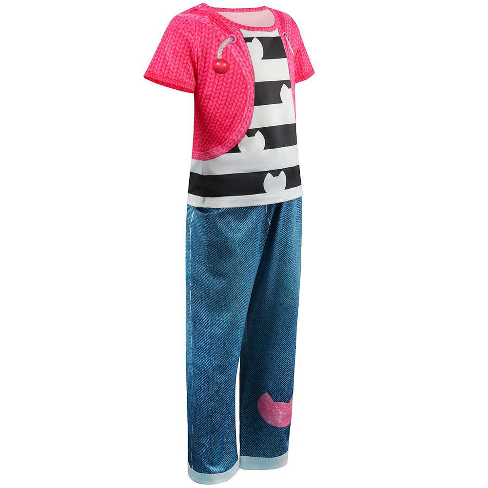 子供の誕生日パーティーギャビー人形コスプレ衣装トップ + パ - Summer Clothing For Kids Girls のレビューと価格