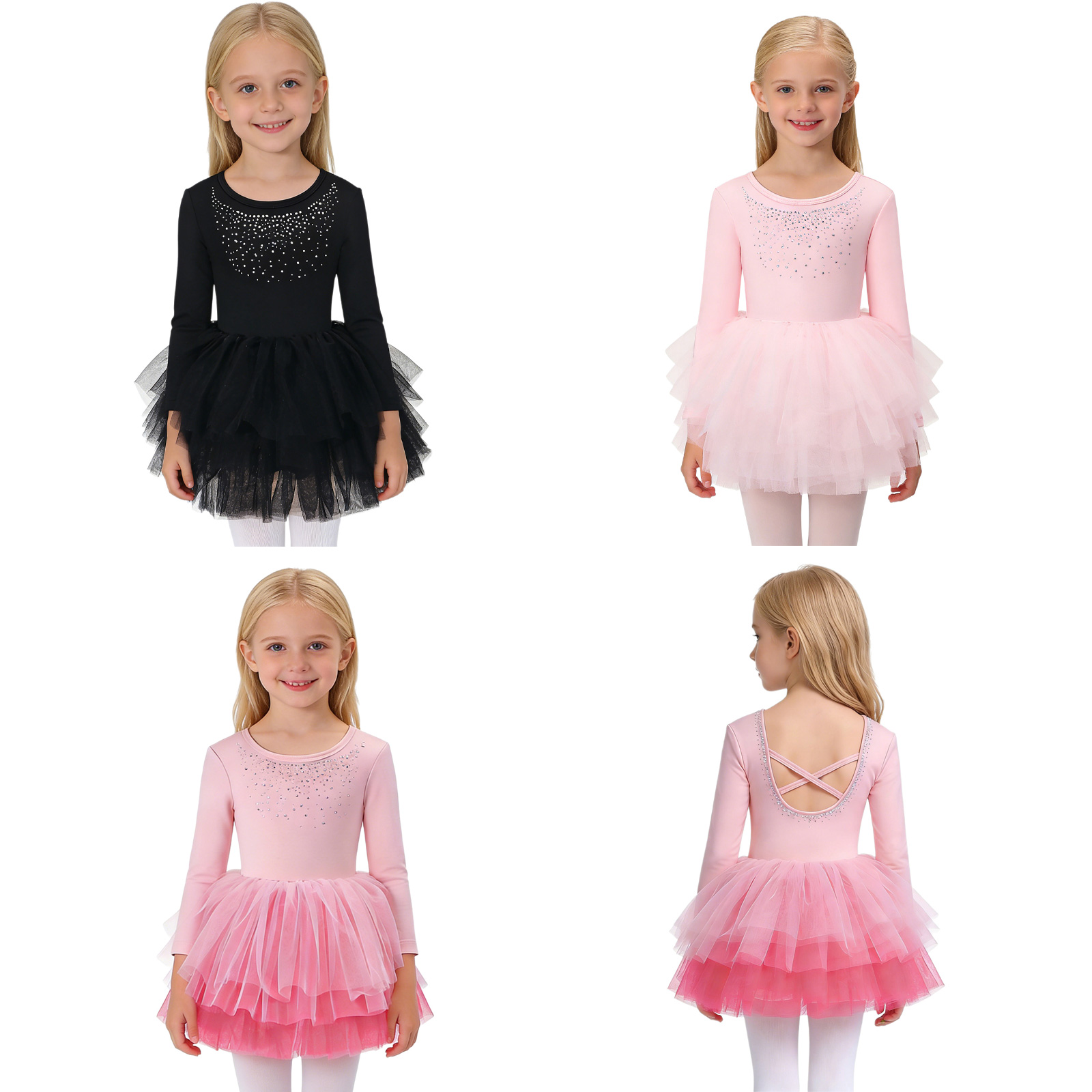 夏子供ドレスチュチュバレリーナ子供服 Vestidos 女の - Summer Clothing For Kids Girls のレビューと価格