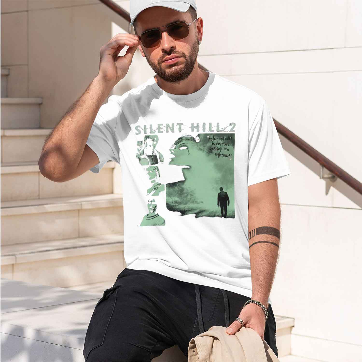 サイレントヒル II グラフィック Tシャツ男性と女性の純粋 - Summer Hill Clothing のレビューと価格