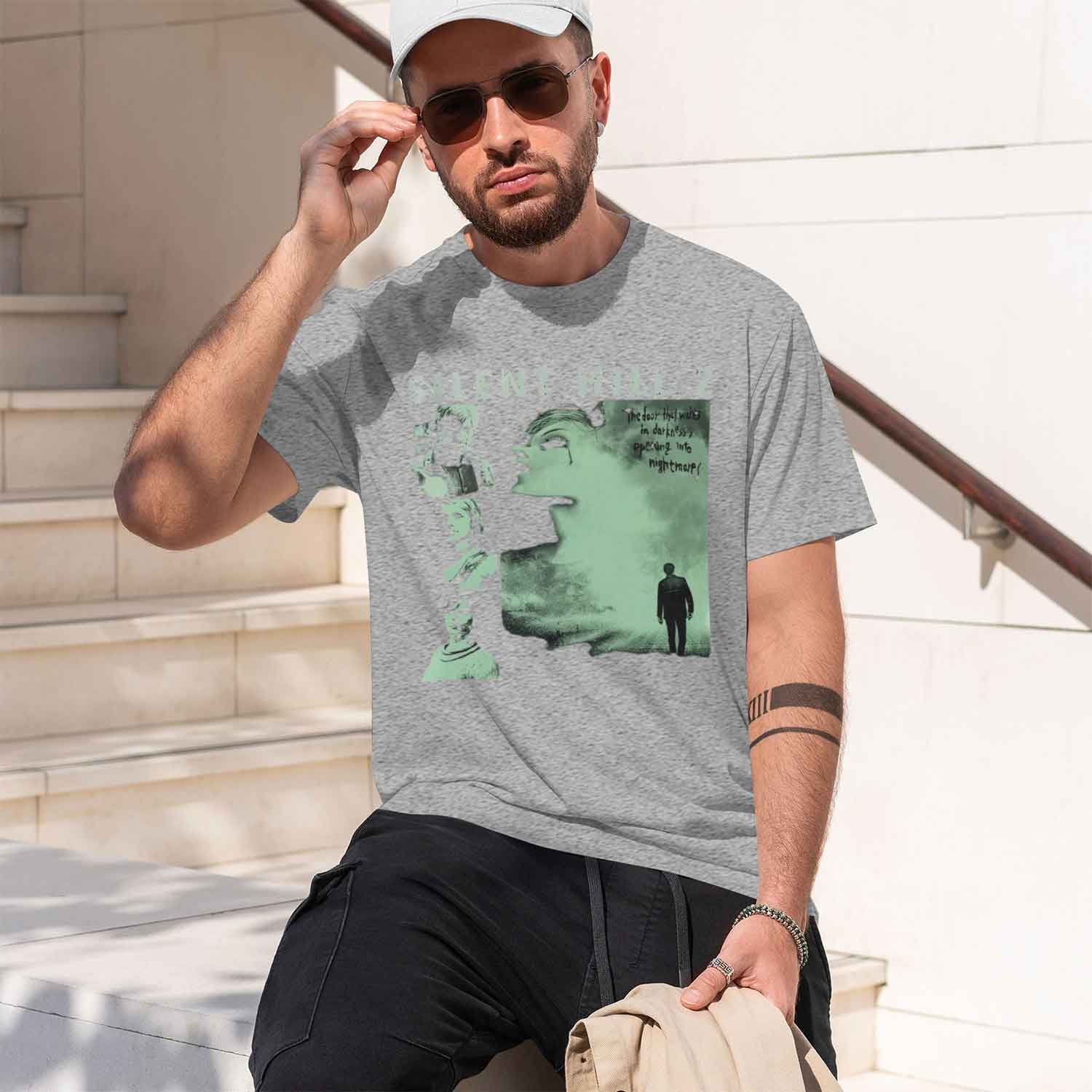 サイレントヒル II グラフィック Tシャツ男性と女性の純粋 - Summer Hill Clothing のレビューと価格