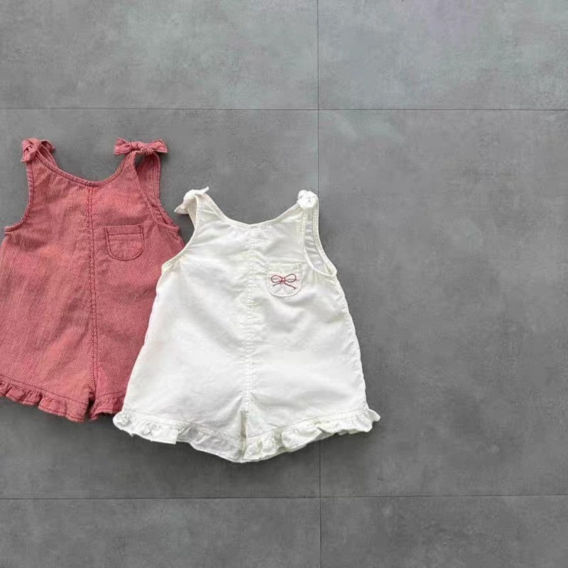 HY2831 女の子用サマーロンパース、ビブとショートパンツ - Summer Clothing Baby Girl のレビューと価格