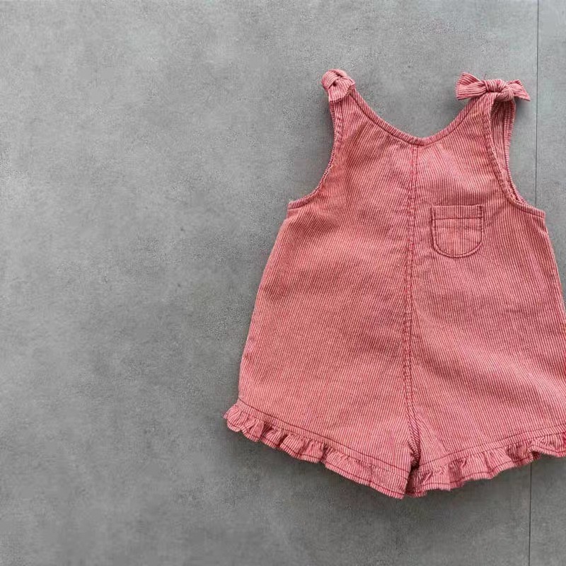HY2831 女の子用サマーロンパース、ビブとショートパンツ - Summer Clothing Baby Girl のレビューと価格