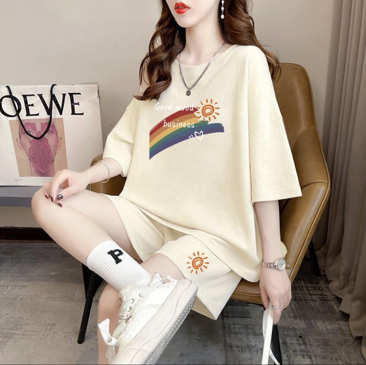 ファッションレディースサマーショートパンツセット、スポーツウ - Summer Clothing Us のレビューと価格